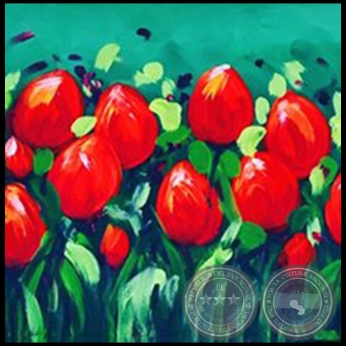 Tulipán 1 - Obra de Mónica Guerra
